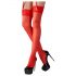 Cottelli - Calze in pizzo rosso - 4/L