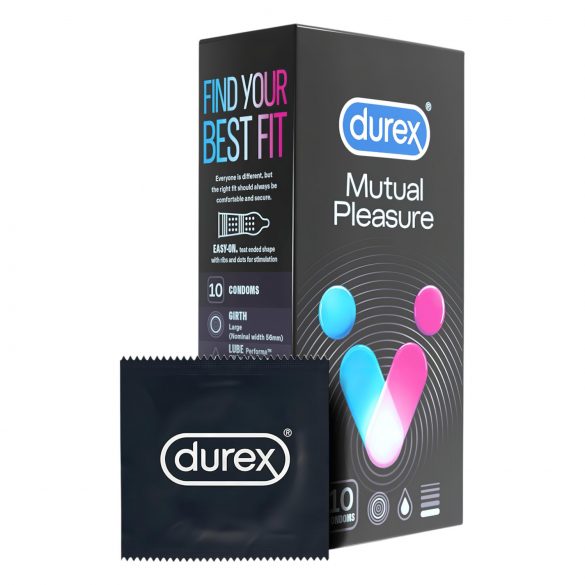 Durex Mutual Pleasure - Preservativi Ritardanti (10 pezzi)