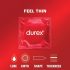 Durex Feel Thin - Preservativi ultrasottili per un piacere naturale (3 pz)