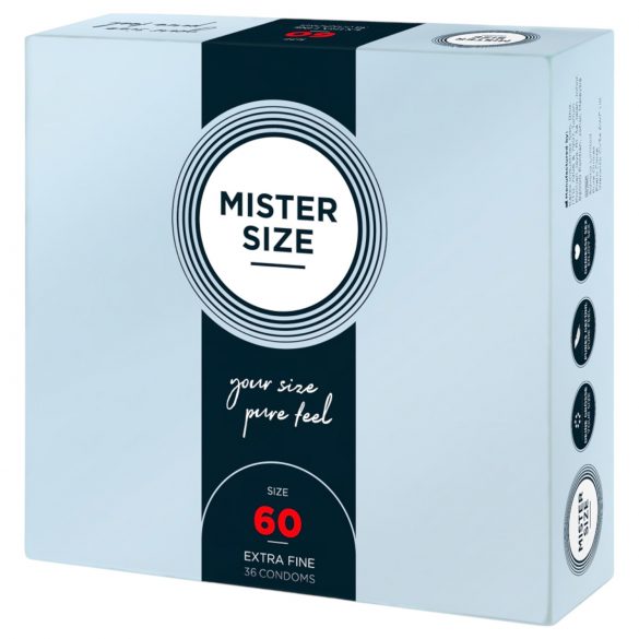 Mister Size preservativi sottili - 60mm (36 pezzi)