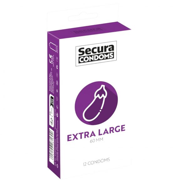 Secura Extra Large - preservativi 60mm (12 pezzi)