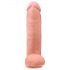 King Cock 12 dildo con testicoli (30 cm) - naturale