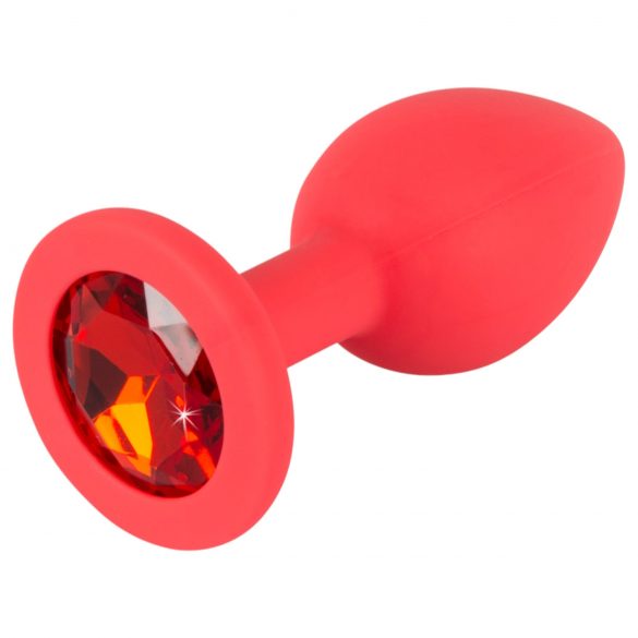 Colorful JOY - plug anale in silicone piccolo (rosso)