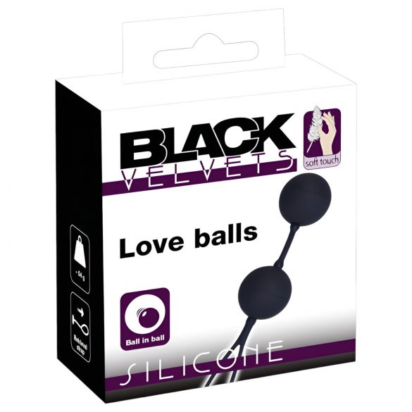 Black Velvet - Duo di palline geisha