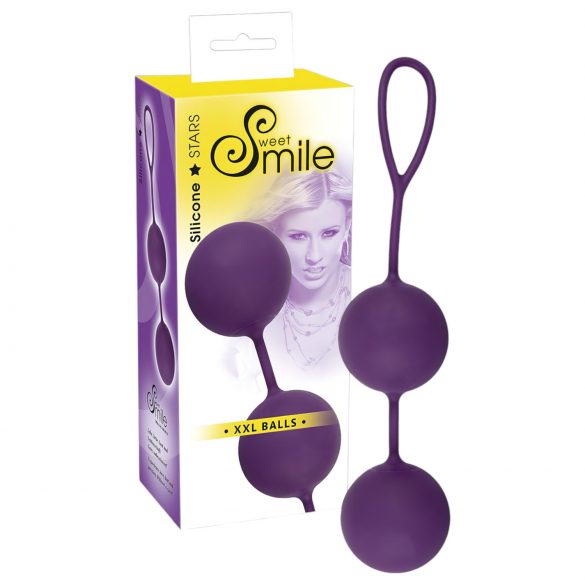 SMILE XXL Balls - giganti palline del piacere (viola)