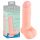 Medical - dildo dritto in silicone medico (20cm) - naturale