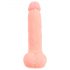 Medical - dildo dritto in silicone medico (20cm) - naturale