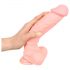 Medical - dildo in silicone medico (24cm) - naturale