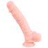 Medical - dildo in silicone medico (24cm) - naturale