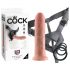 King Cock Strap-on 8 - Dildo indossabile naturale