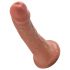 King Cock 6 dildo (15 cm) - marrone