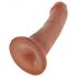 King Cock 6 dildo (15 cm) - marrone