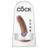 King Cock 6 dildo (15 cm) - marrone