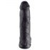 King Cock 12" dildo con testicoli (30 cm) - nero