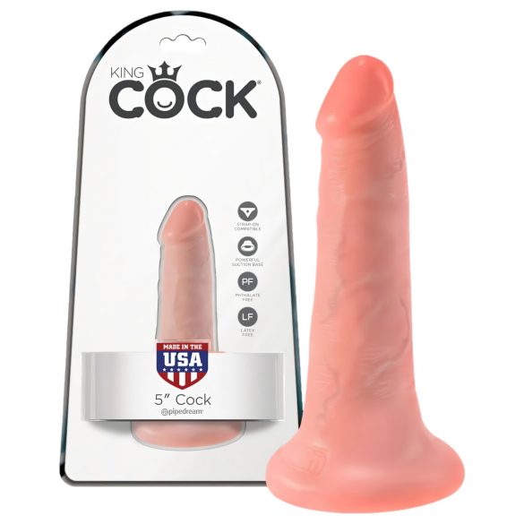 King Cock 5 Dildo (13 cm) - Naturale