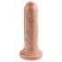 King Cock 6 - realistico dildo (15 cm) - naturale