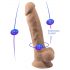 Silexd 7 - Dildo con Ventosa - 17,5cm (naturale)