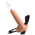 Fetish Strap-On 7.5" - Dildo spruzzante indossabile (naturale)