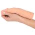 Nature Skin - manicotto allungante e ingrossante per pene (19,5 cm)