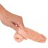 Nature Skin - manicotto allungante e ingrossante per pene (19,5 cm)