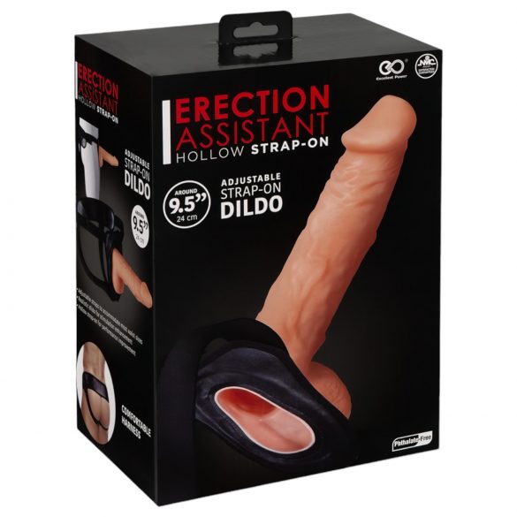 Assistente d'Erezione - Dildo cavo indossabile (naturale)