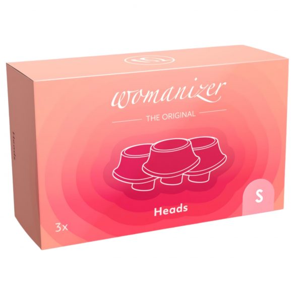 Womanizer Premium Eco - set ricambi aspirazione rosa (3 pz) - M