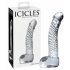 Icicles No. 61 - Dildo in vetro trasparente con forma realistica di pene