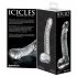 Icicles No. 61 - Dildo in vetro trasparente con forma realistica di pene