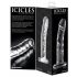 Icicles No. 62 - Dildo trasparente in vetro a forma di pene