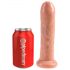 King Cock 7 - realistico dildo (18cm) - naturale