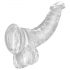 King Cock Clear 7,5 - fallo realistico con base a ventosa (19cm)