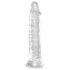 King Cock Clear 8 - Dildo grande con base a ventosa (20 cm)