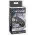 C-Ringz - Gabbia Fallica in Silicone (Nero)