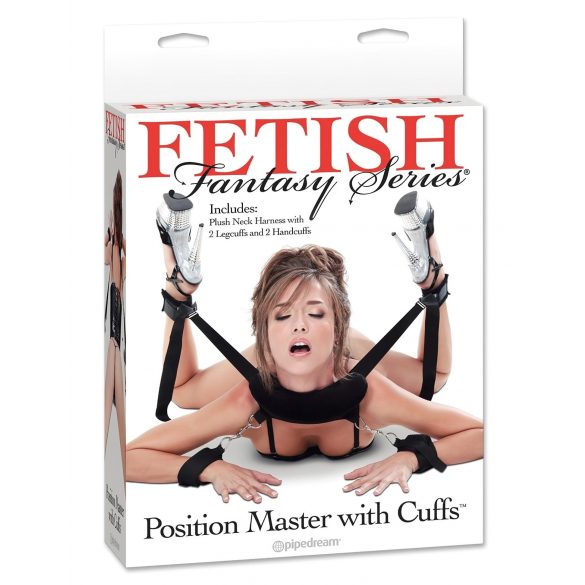 Fetish Position Master - set di legature (nero)