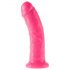 Dillio 8 - Dildo realistico con base adesiva (20cm) - rosa