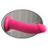 Dillio 8 - Dildo realistico con base adesiva (20cm) - rosa