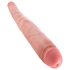 King Cock 16 Tapered - realistico doppio dildo (41cm) - naturale