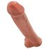 King Cock 15 - Dildo gigante 38cm - naturale scuro