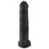 King Cock 15 - Dildo ventosa con testicoli (38 cm) - Nero