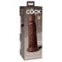 Dildo realistico con ventosa King Cock Elite 8 (20cm) - marrone