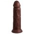 Dildo realistico con ventosa King Cock Elite 8 (20cm) - marrone