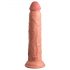 King Cock Elite 9 - dildo realistico con ventosa (23cm) - naturale