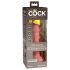 King Cock Elite 6 - Dildo realistico con base ventosa (15cm) - Naturale