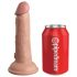 King Cock Elite Beginner's - Dildo indossabile per principianti (naturale)