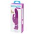 Happyrabbit Power Motion - vibratore spingente impermeabile (viola)