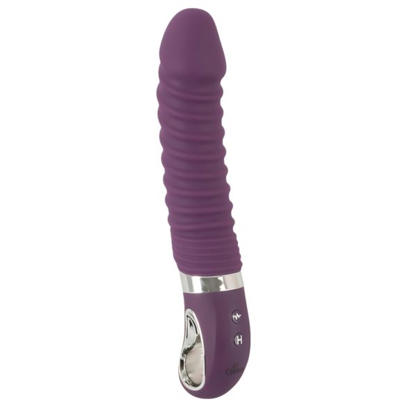 SMILE Soft - vibratore ricaricabile con riscaldamento (viola)