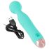 Cuties Mini Wand - vibratore massaggiante ricaricabile e impermeabile (verde)