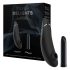 Womanizer Silver Delights - Set vibratore con onde d'aria (nero)