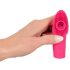 SMILE Licking - Vibratore a onde d'aria e leccate per dita (rosa)