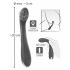 SMILE G-spot - Vibratore ricaricabile G-punto con texture (viola)